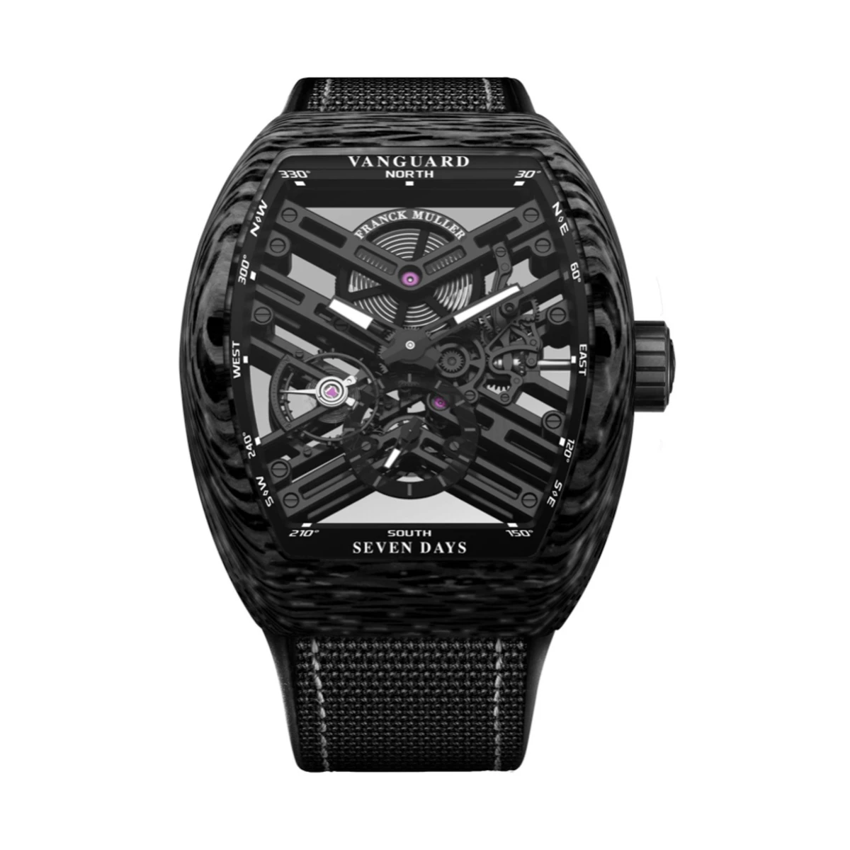 V45 Carbon 7 Days Power Reserve