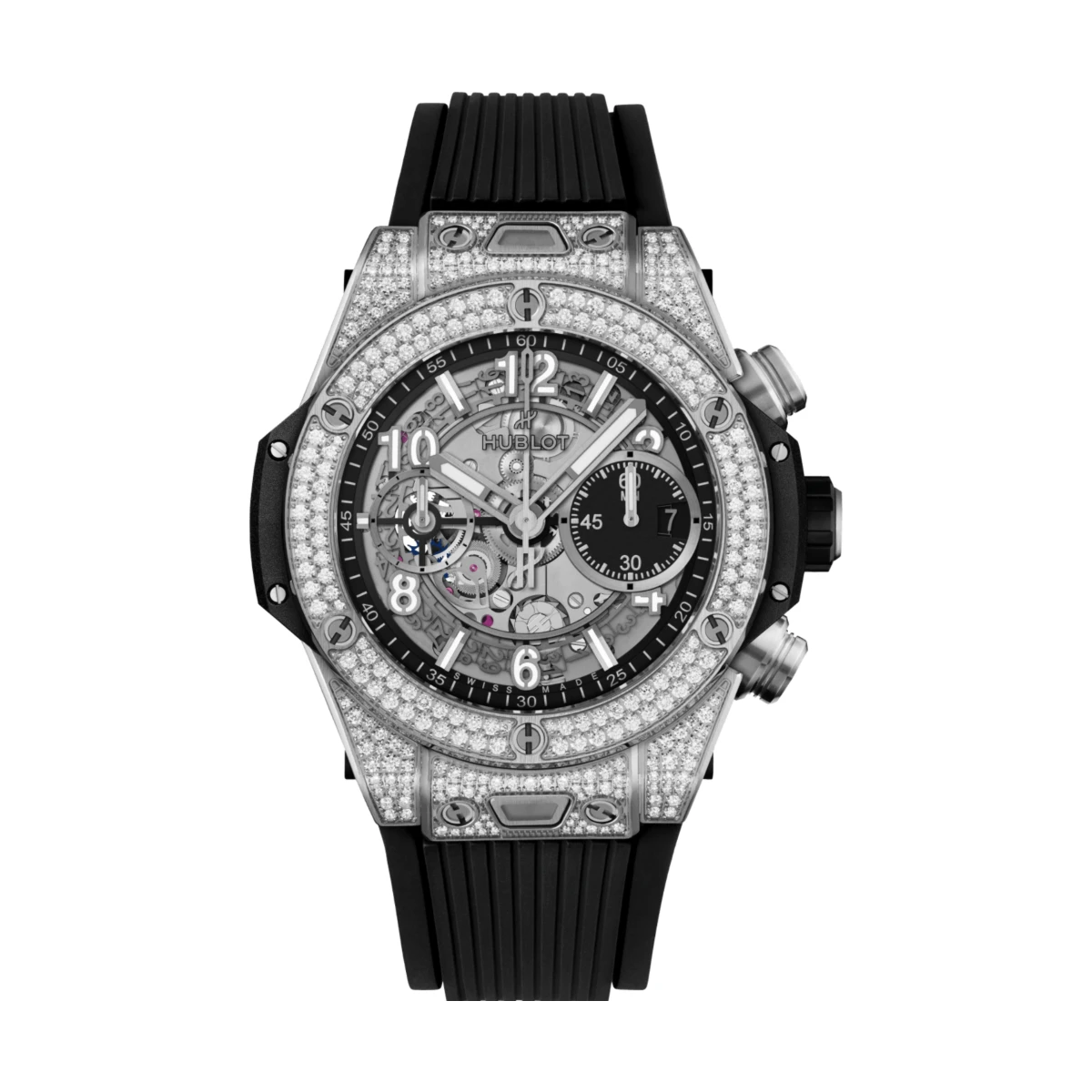 Big Bang Unico Titanium Pavé 42mm - đồng hồ