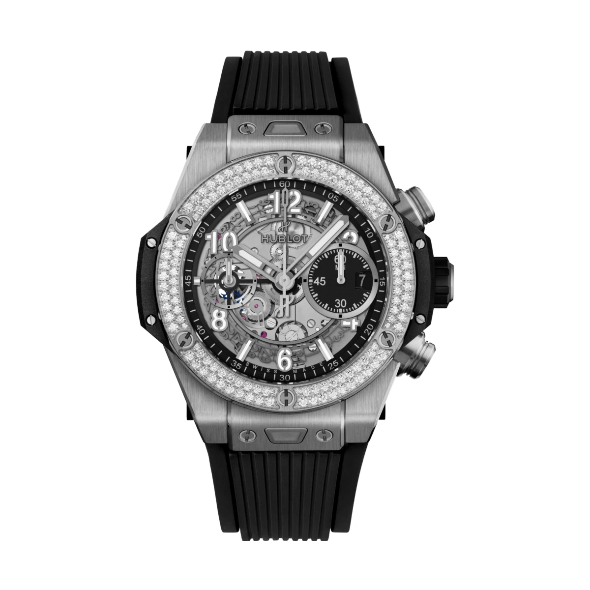 Big Bang Unico Titanium Diamonds 42mm - đồng hồ