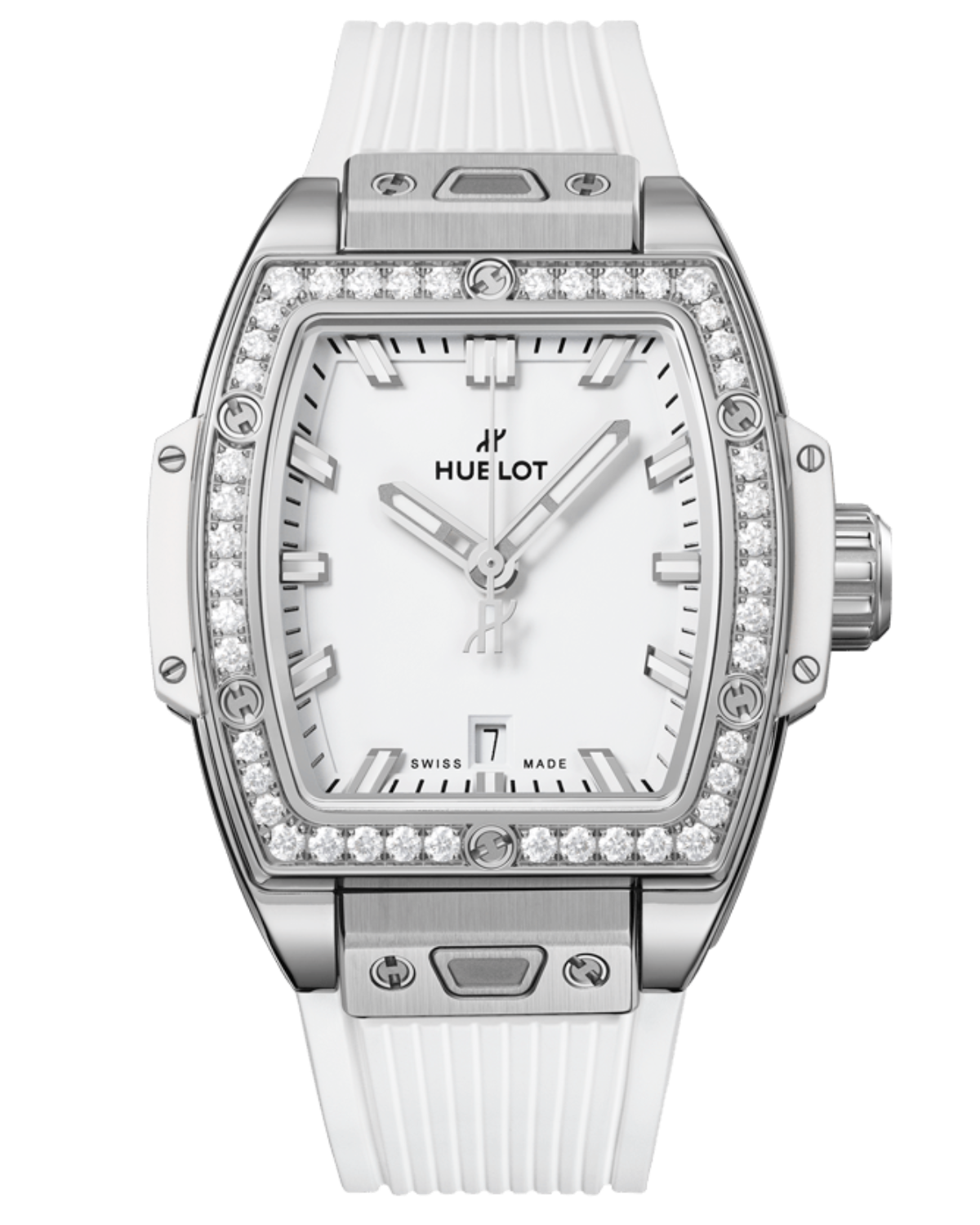 Spirit Of Big Bang Steel White Diamonds - đồng hồ Hublot chính hãng