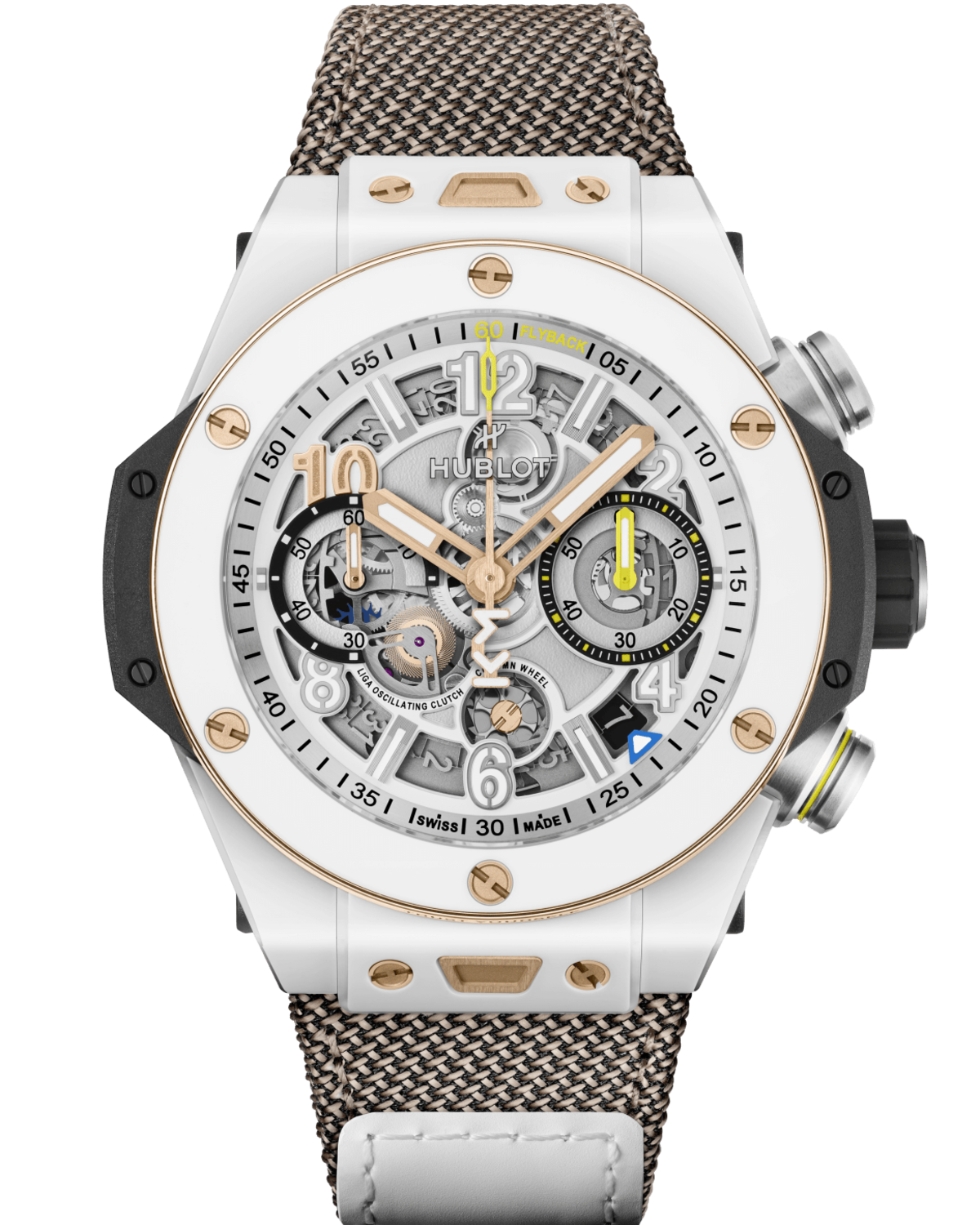 Big Bang Reloaded Kylian Mbappé White Ceramic 44mm Limited 200pcs