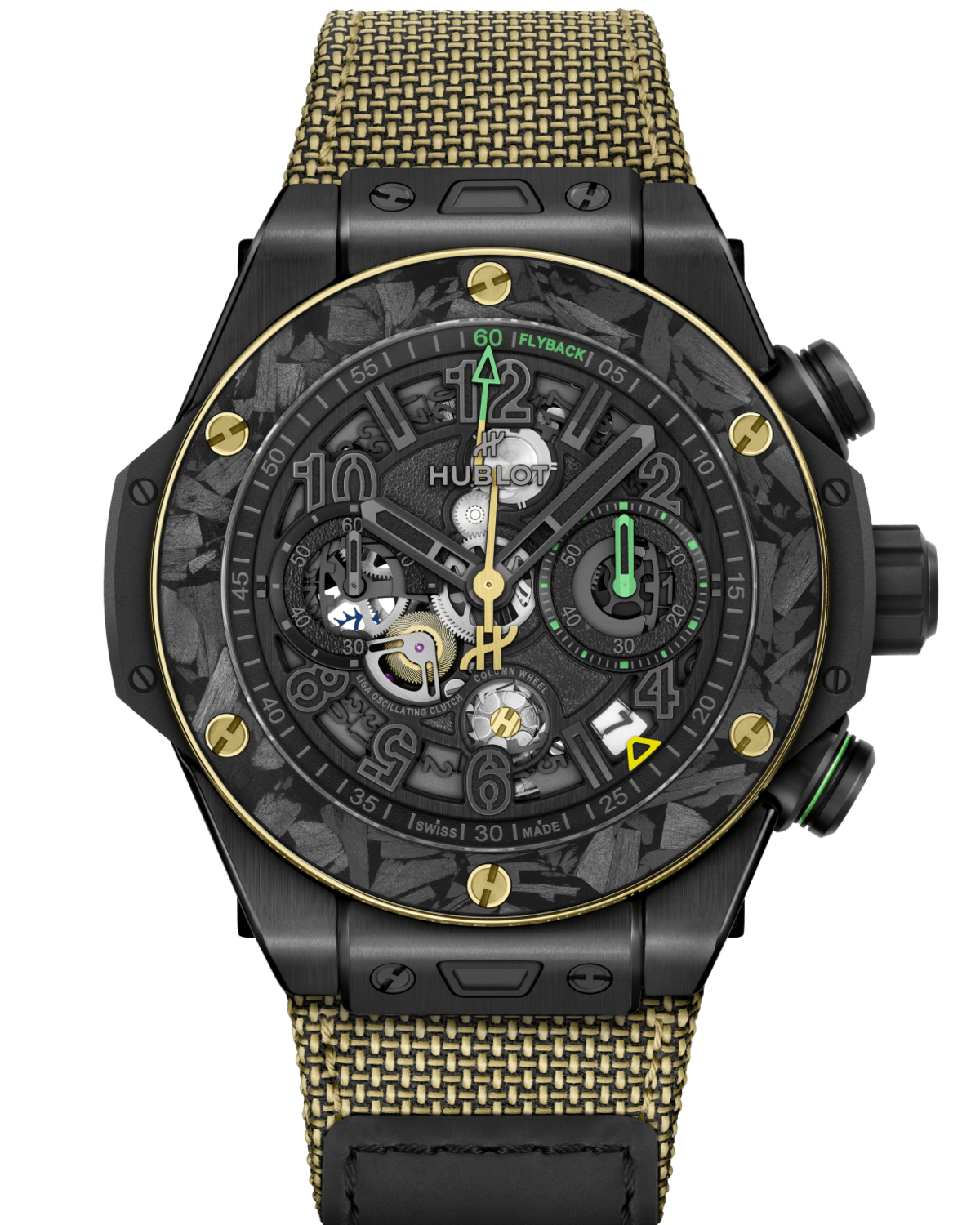 Big Bang Reloaded Usain Bolt Ceramic Carbon 44mm