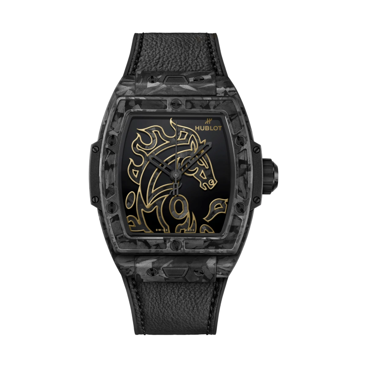 Spirit Of Big Bang Year Of The Horse Frosted Carbon 42mm Limited 88pcs - đồng hồ Hublot chính hãng