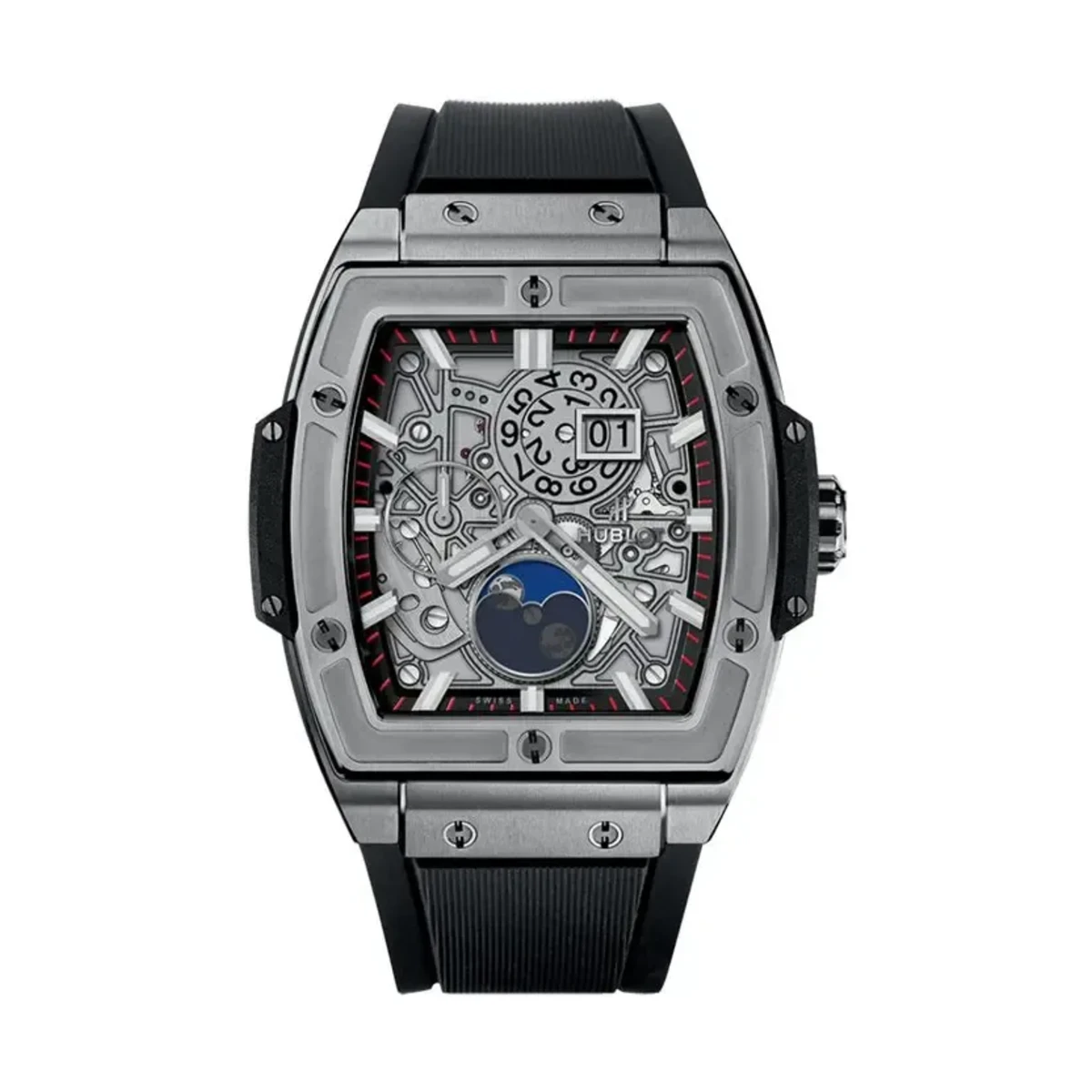 Spirit of Big Bang Moonphase Titanium 42mm chính hãng tại Titan Timepieces