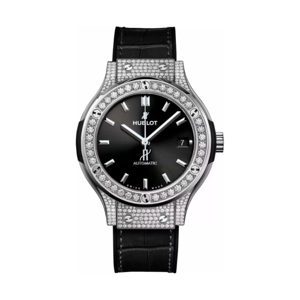 Classic Fusion Titanium Pavé 38mm - đồng hồ Hublot chính hãng