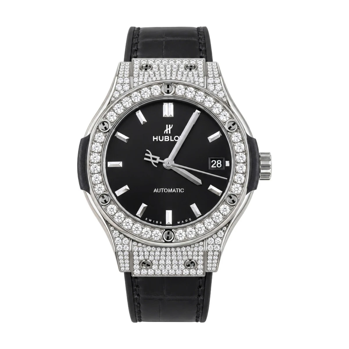 Classic Fusion Titanium Pavé 38mm - đồng hồ Hublot chính hãng
