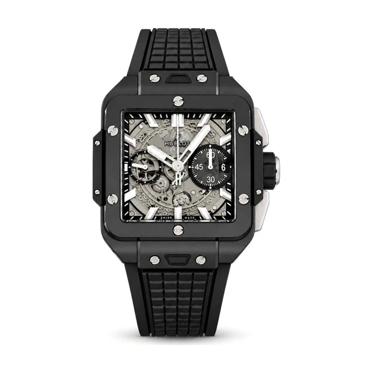 Square Bang Unico All Black 42mm - đồng hồ Hublot chính hãng