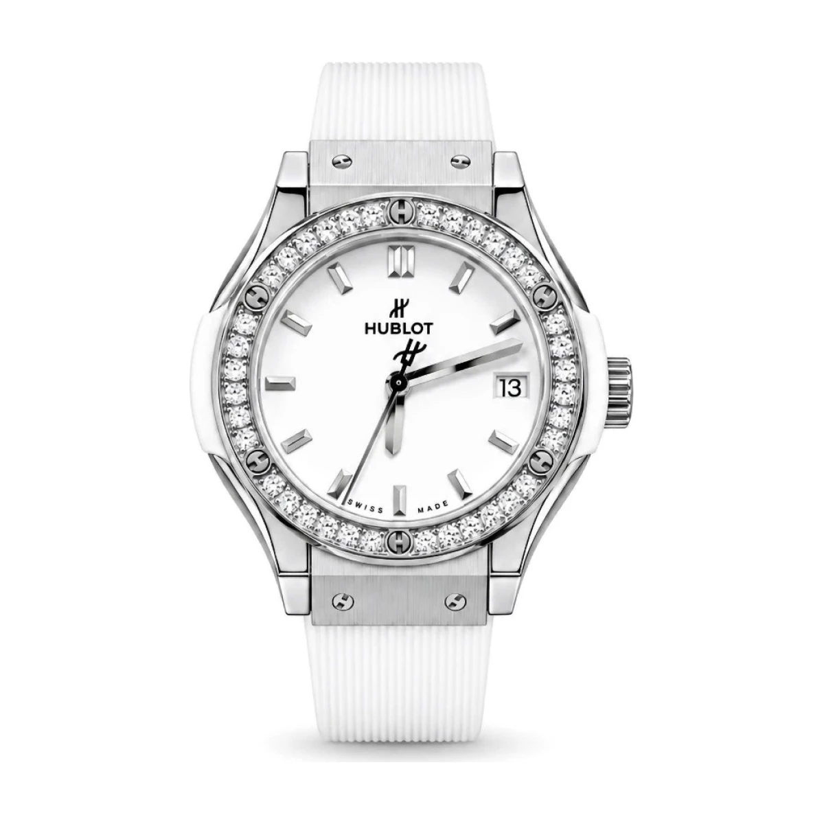 Classic White Diamond 33mm - đồng hồ Hublot chính hãng