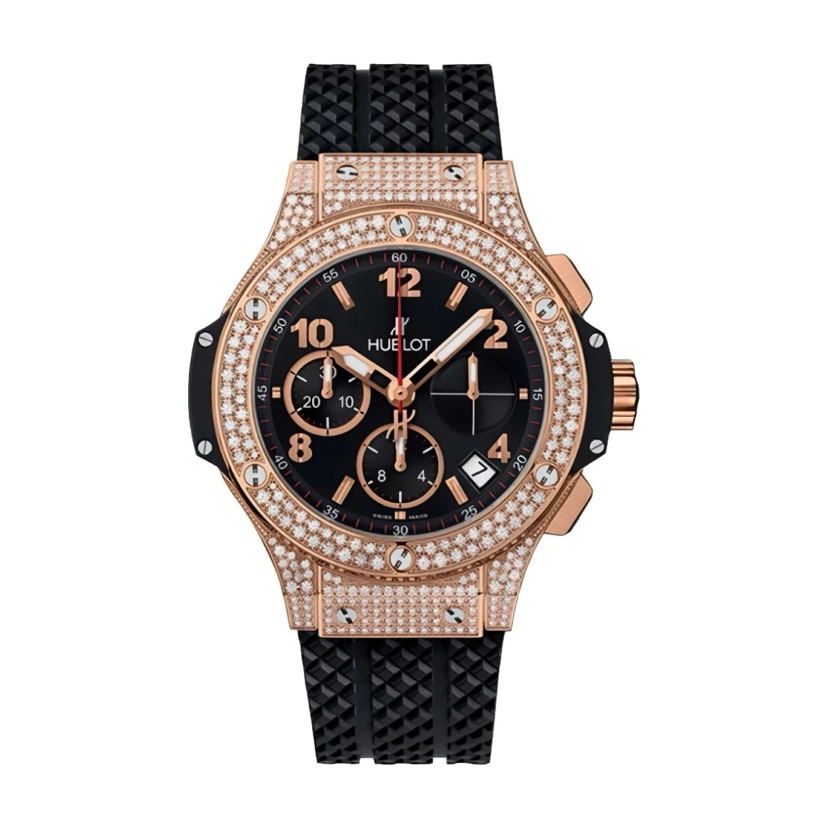Big Bang Gold Pave Diamond 41mm - đồng hồ Hublot chính hãng
