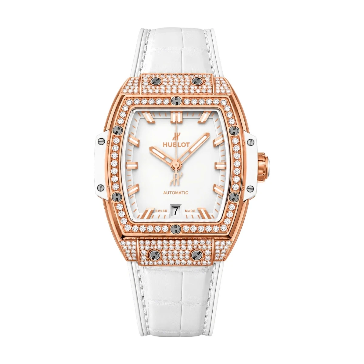 Spirit Of Big Bang King Gold  Pave Diamond 39mm