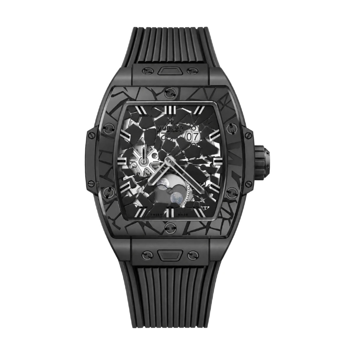 Spirit of Big Bang Impact All Black 42MM - đồng hồ Hublot