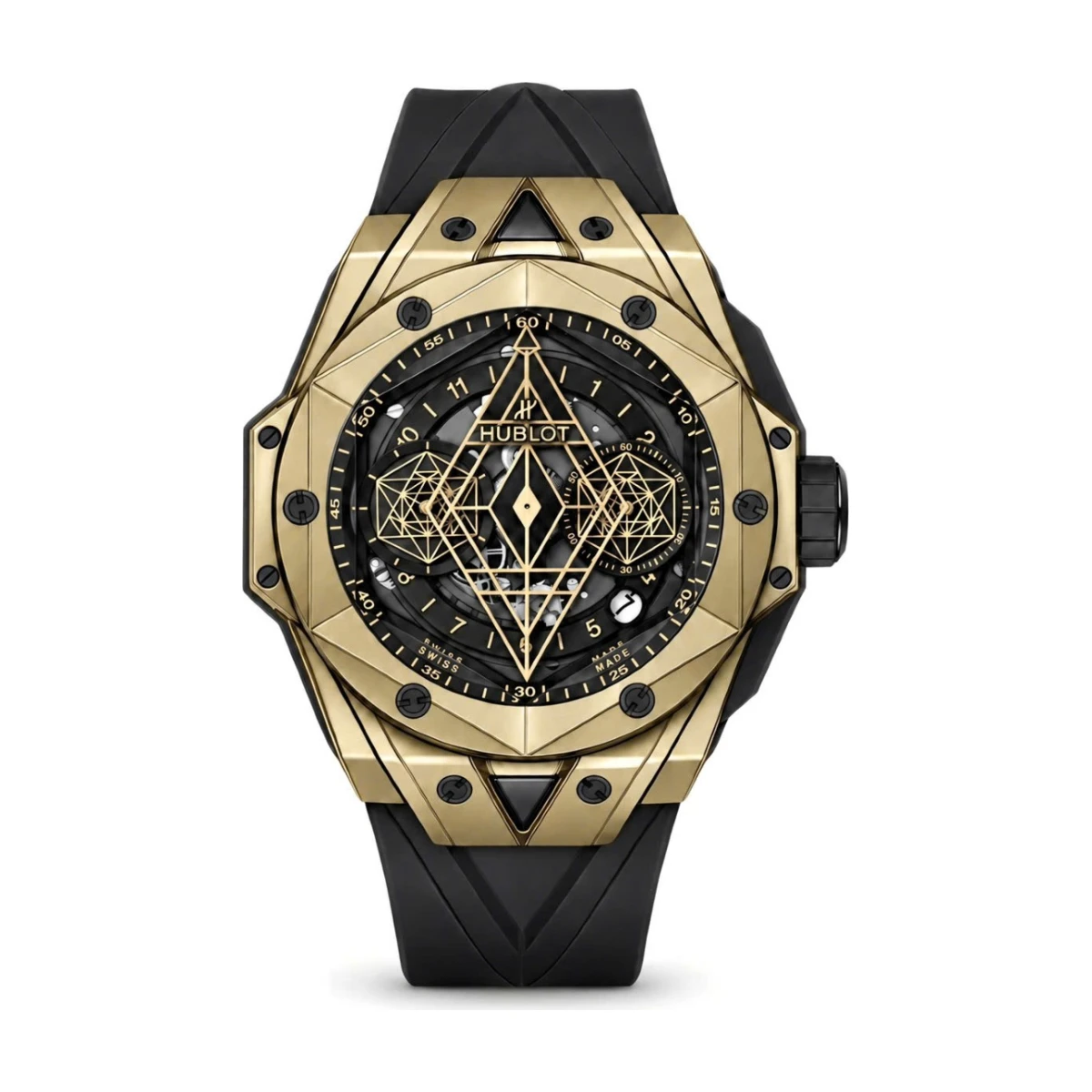 Sang Bleu ll Magic Gold 45mm Limited 100pcs - đồng hồ Hublot chính hãng