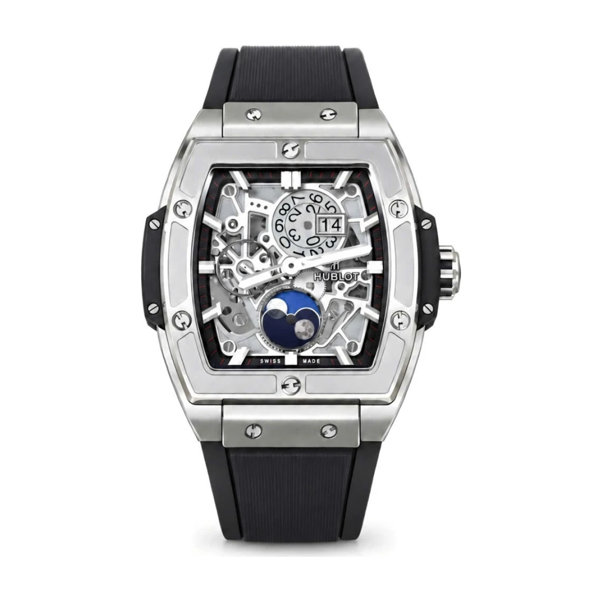 Spirit of Big Bang Moonphase Titanium 42mm - đồng hồ Hublot chính hãng