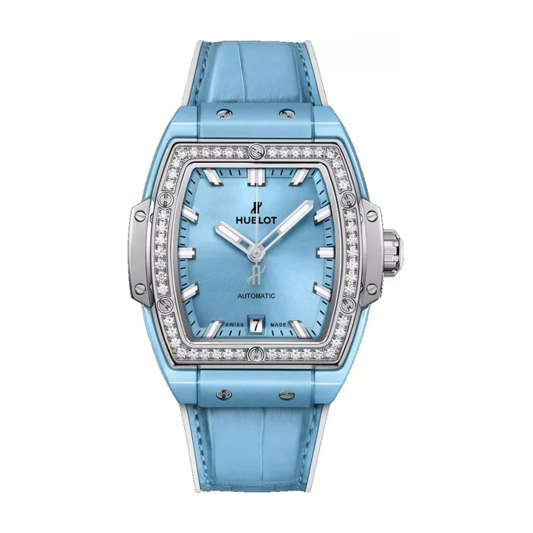 Light Blue Diamond 39mm