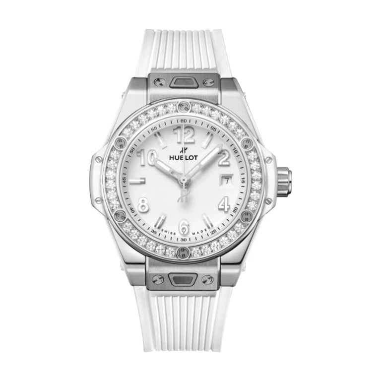 One Click White Diamond 33mm - đồng hồ Hublot chính hãng