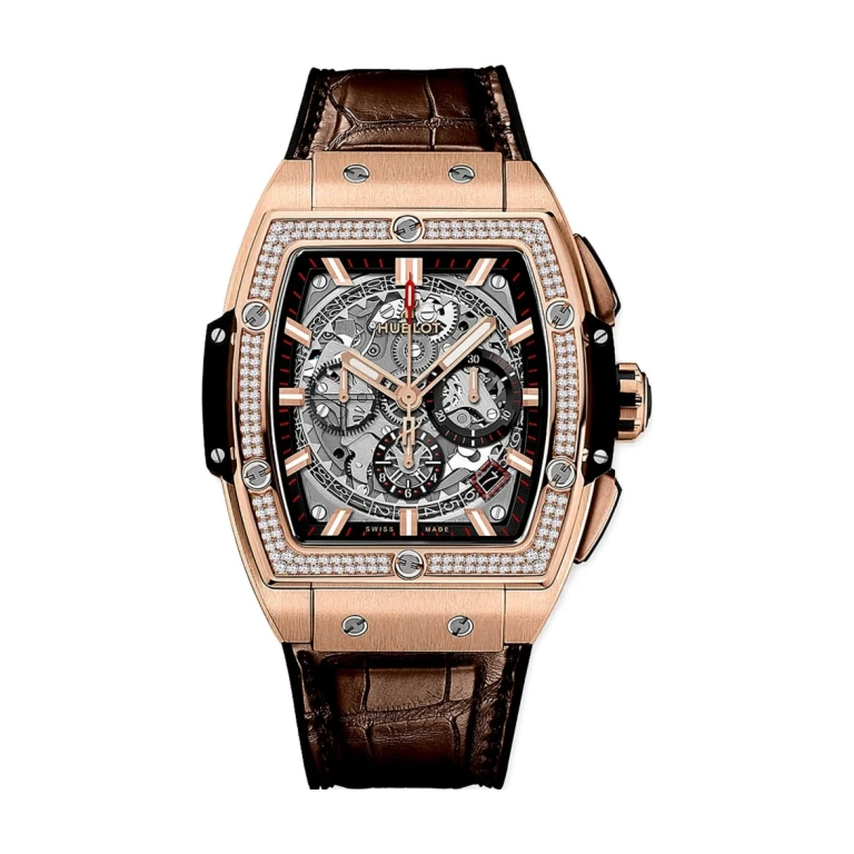 Spirit Of Big Bang King Gold Benzel Diamond  42mm - đồng hồ Hublot chính hãng