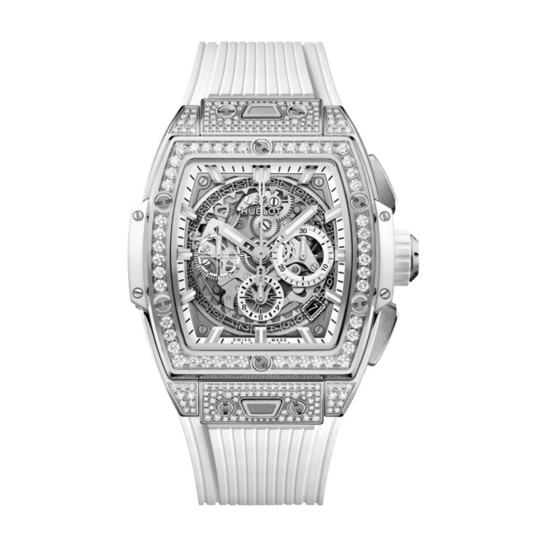 Spirit Of Big Bang Pave Diamond White 42mm