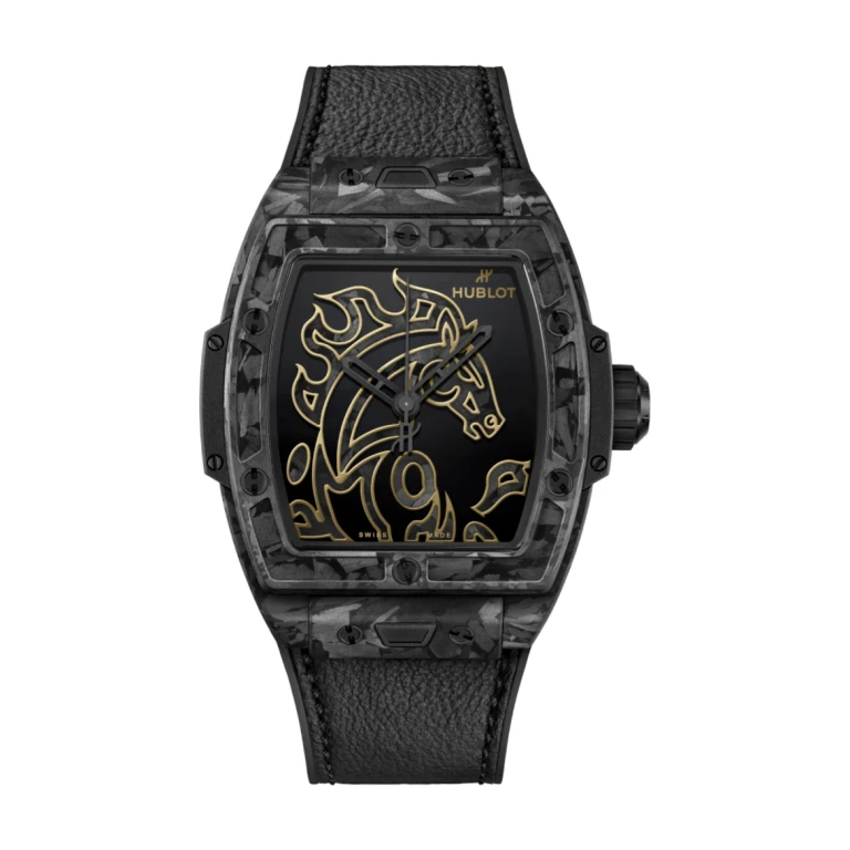 Spirit Of Big Bang Year Of The Horse Frosted Carbon 42mm Limited 88pcs - đồng hồ Hublot chính hãng