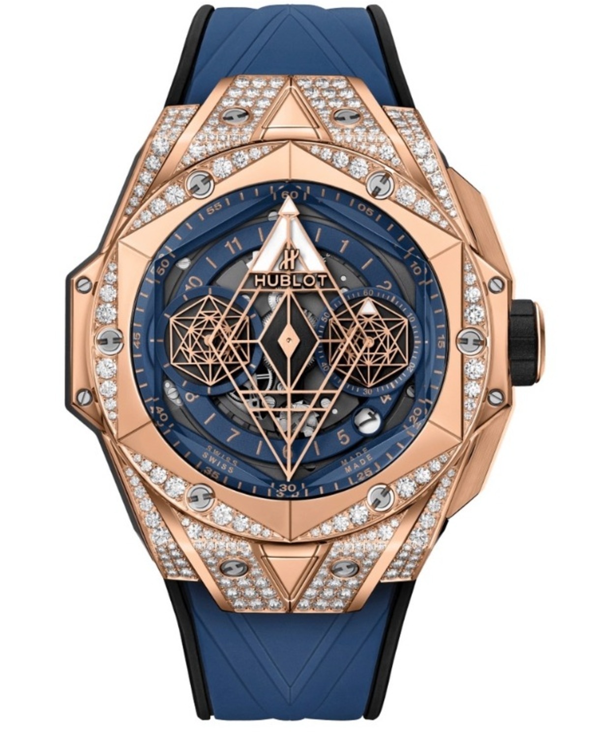 Sang Bleu 2 Gold Diamond 45mm - đồng hồ