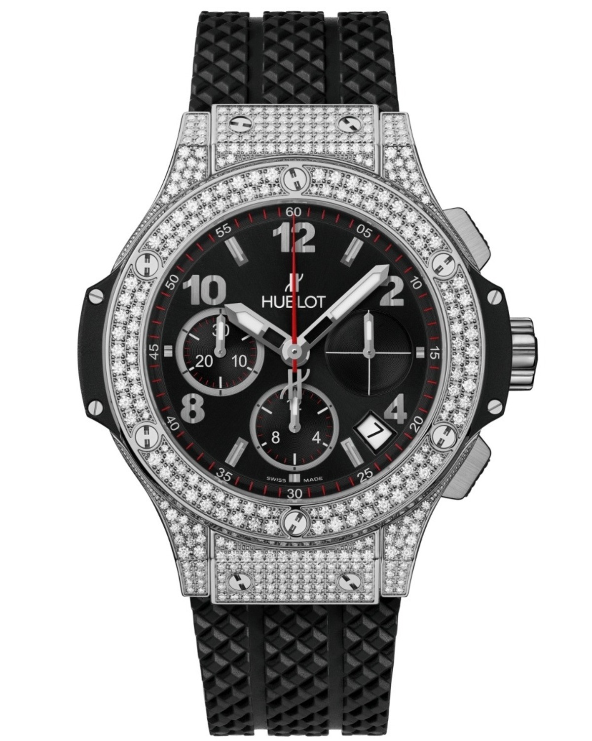 Big Bang Chronograph Steel Pavé 41mm - đồng hồ